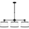 Quoizel Kylen Linear Chandelier 3 Lights Matte Black KYL342MBK - alternate 6
